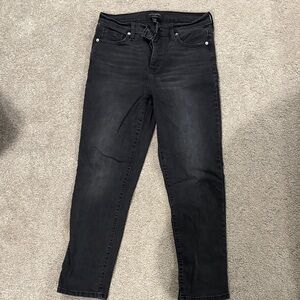 Banana Republic Factory Dark Charcoal Skinny Jeans